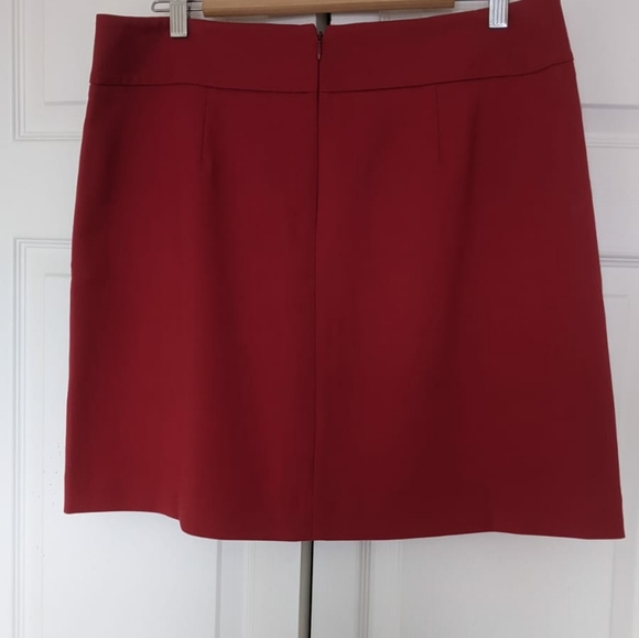 NWT Red LOFT Skirt - Picture 4 of 10